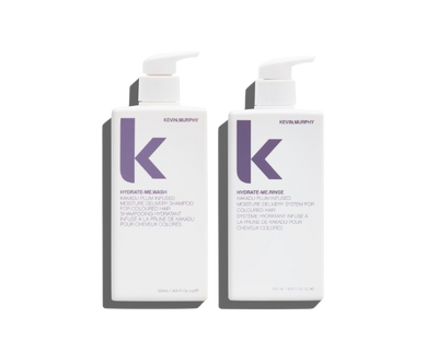 Hydrate-Me.Wash 500ml & Hydrate-Me.Rinse 500ml - BOMBOLA, Schampo, Balsam, Shampoo, Conditioner, Kevin Murphy